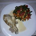 El cooksnap de Silvia Cristina Granobles cuando hizo Ensalada salteada de habichuelas.