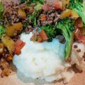 사린린 Sa Rinrin's cooksnap of when they made Ground beef and mash.