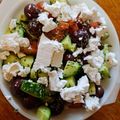 .'s cooksnap of when they made Greek salad.