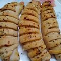 Nehal Patel's cooksnap of when they made ચીઝી સ્ટફ ગાલીઁક બ્રેડ (Cheesy Stuffed Garlic Bread Recipe In Gujarati).