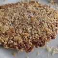 El cooksnap de leda cuando hizo Milanesa de soja texturizada.