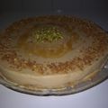 El cooksnap de Rebeca Sanchez cuando hizo Tarta de turrón de Jijona.