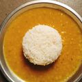 Seema rajoriya का कुकस्नैप जब उन्होंने चावल और दाल अरहर (Chawal aur arhar dal recipe in hindi) बनाया था।