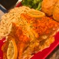 Michelle Denise's cooksnap of when they made Stuffed Salmon w/ Crab and Shrimp.