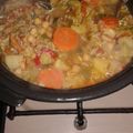 El cooksnap de Griii cuando hizo Guiso vegetariano de arroz integral y garbanzos light.