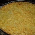 El cooksnap de María Eva Formaini cuando hizo Pastel de papas con berenjenas.