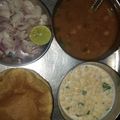 Reeta advani's cooksnap of when they made Chole puri.