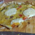 El cooksnap de Maria Del Carmen Jorge cuando hizo Tarta de puerro, cebolla, morrón y jamón.