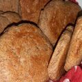 El cooksnap de Rocío Briones Toledo cuando hizo Pan amasado integral (6 panes aprox).
