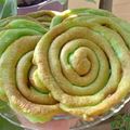 Cooksnap dari sabrina zahra untuk resep Kue Perut Ayam Pandan