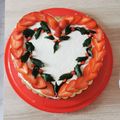 Brigitta Nagy Cooksnap-ja, amikor elkészítette a(z) Málnás-vaníliás mascarpone torta laktózmentesen receptet.