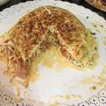 El cooksnap de juliocorti70 cuando hizo Tortilla de fideos rellena con tomate y muzzarella .