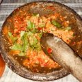 Cooksnap dari Nanik Itchu Mamahna Tredee untuk resep Tempe penyet sambel kemangi