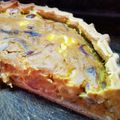 El cooksnap de Ludmila Binda cuando hizo Tarta de calabaza y cebollas coloradas.