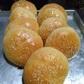 Cooksnap dari fahreza safira untuk resep Roti Bun Burger Homemade Vegan (Tanpa Telur dan Susu)