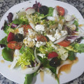 El cooksnap de fatimapr1966 cuando hizo Ensalada de queso de cabra, moras y vinagreta de membrillo.