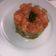 El cooksnap de Blanca de la Vega cuando hizo Tartar de salmón ahumado con tomate y aguacate.