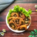 Cooksnap dari Dapoer_Bia untuk resep Sushi dengan kearifan lokal 😆 (Rolade daun singkong)