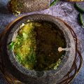 Cooksnap LATIPAH NAWAWI semasa beliau membuat Salsa Verde (Admin CP MEXICO).