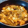 El cooksnap de Mónica Gómez cuando hizo Judías verdes con patata y huevo.