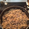 Lora Akers's cooksnap of when they made Hamburger Stroganoff.