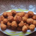 Radiya Abdulmumini's cooksnap of when they made Yam balls.