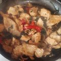 El cooksnap de iseul sook cuando hizo Fajitas de Pollo con Espinacas.