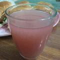 Asma Faryal Khan's cooksnap of when they made Falsay ka sharbat.