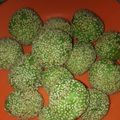 Cooksnap dari Gelsi Pujianti Reynaldi untuk resep Onde onde wijen isi kacang ijo