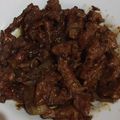 Cooksnap dari Nabila Khairina untuk resep Sapi lada Hitam (Saori)