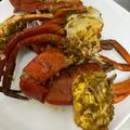 Cooksnap Nur Dhunaa AB Maleq semasa beliau membuat Ketam masak cili kering.