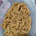 El cooksnap de yesica saracho cuando hizo Palitos salados caseros.