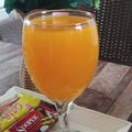 Dania Dilawer's cooksnap of when they made Tropical Cocktail Carrot Tang Drink.