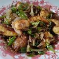 Cooksnap Dunia Hanya Sementara Fy semasa beliau membuat Telur Sotong Goreng Kunyit.
