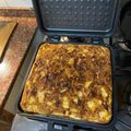 El cooksnap de Virginia Muyano cuando hizo Tortilla de papas todo en crudo en la flip.