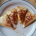 KV cook's cooksnap of when they made Copy Cat Taco Bell Chicken Quesadillas.