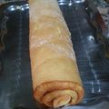 El cooksnap de Valentina Allmang cuando hizo Arrollado de dulce de leche (como lo hacía mi abuela).