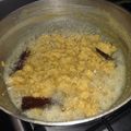 El cooksnap de Kenny Coper Valerio cuando hizo Dulce de leche cortada, tradicional dulce dominicano.
