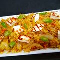 Neelam Chopra's cooksnap of when they made Paneer fried rice.