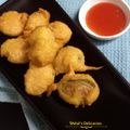 Shital Muranjan's cooksnap of when they made घोसावळ्याची भजी (ghosavalyachi bhaji recipe in marathi).