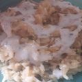 El cooksnap de Stella cuando hizo Pollo salteado con verduras y arroz amarillo.