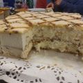 El cooksnap de Rosana Vinaccia cuando hizo Torta Balcarce.