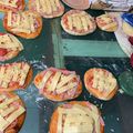 El cooksnap de alexa cortez cuando hizo Mini pizzas o pizzetas en freidora de aire.
