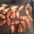 El cooksnap de ivansamaniego cuando hizo Alas de pava envueltas en beicon al horno.