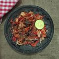 Cooksnap dari Upik Agustia untuk resep 27. Sambel Trasi Suwir WakPe