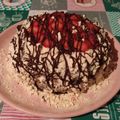 El cooksnap de Cecilia Machado cuando hizo Torta marmolada.