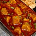 Preeti Singh का कुकस्नैप जब उन्होंने बेसन गट्टे की सब्जी (Besan gatte ki sabzi recipe in Hindi) बनाया था।