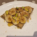 El cooksnap de IVJ89 cuando hizo Pancakes de matcha con pistachos.