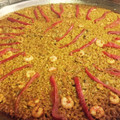 El cooksnap de Marieta cuando hizo Arroz a banda con pescado de roca.