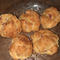El cooksnap de Rivanna Antonella Costoya cuando hizo Scones de queso sin leche ni manteca.